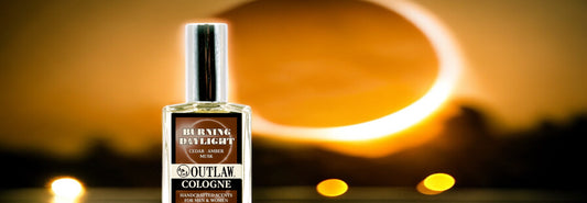 Burning Daylight, April's Scent of the Month, is available in sample size on March 15 - Plus some Eclipse viewing tips