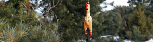 🎶 Bockin' around the Christmas tree, have a happy holiday... 🎶