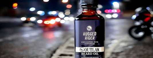 leather, musk, sandalwood beard oil