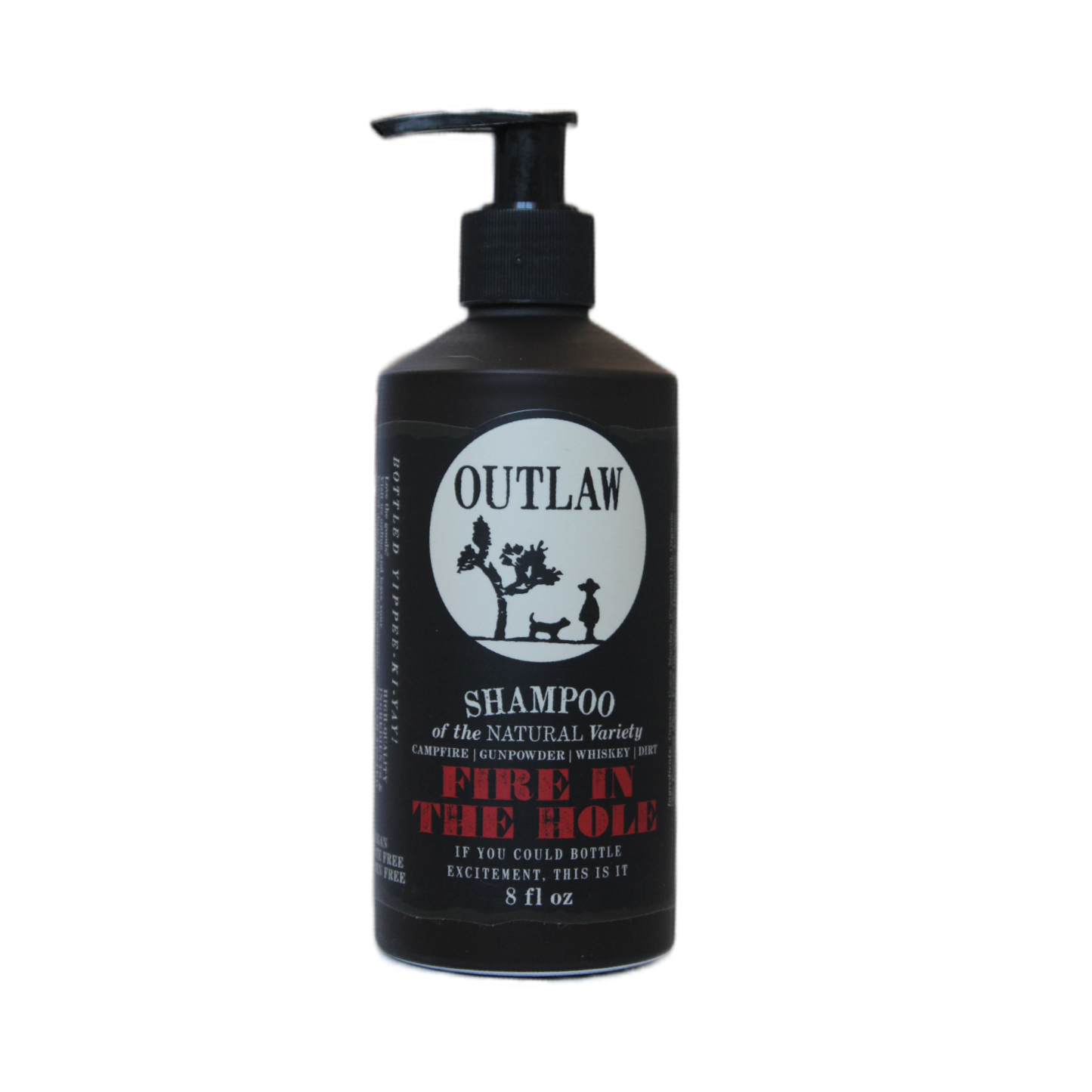 Fire in the Hole Campfire Natural Shampoo