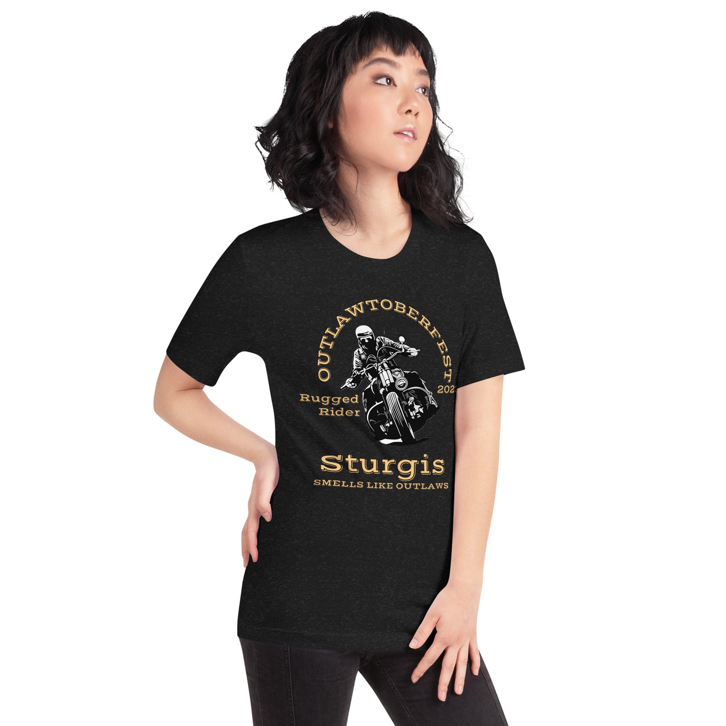 Sturgis T-Shirt - Outlawtoberfest 2023 - Smells like Outlaws Tour T-Shirt