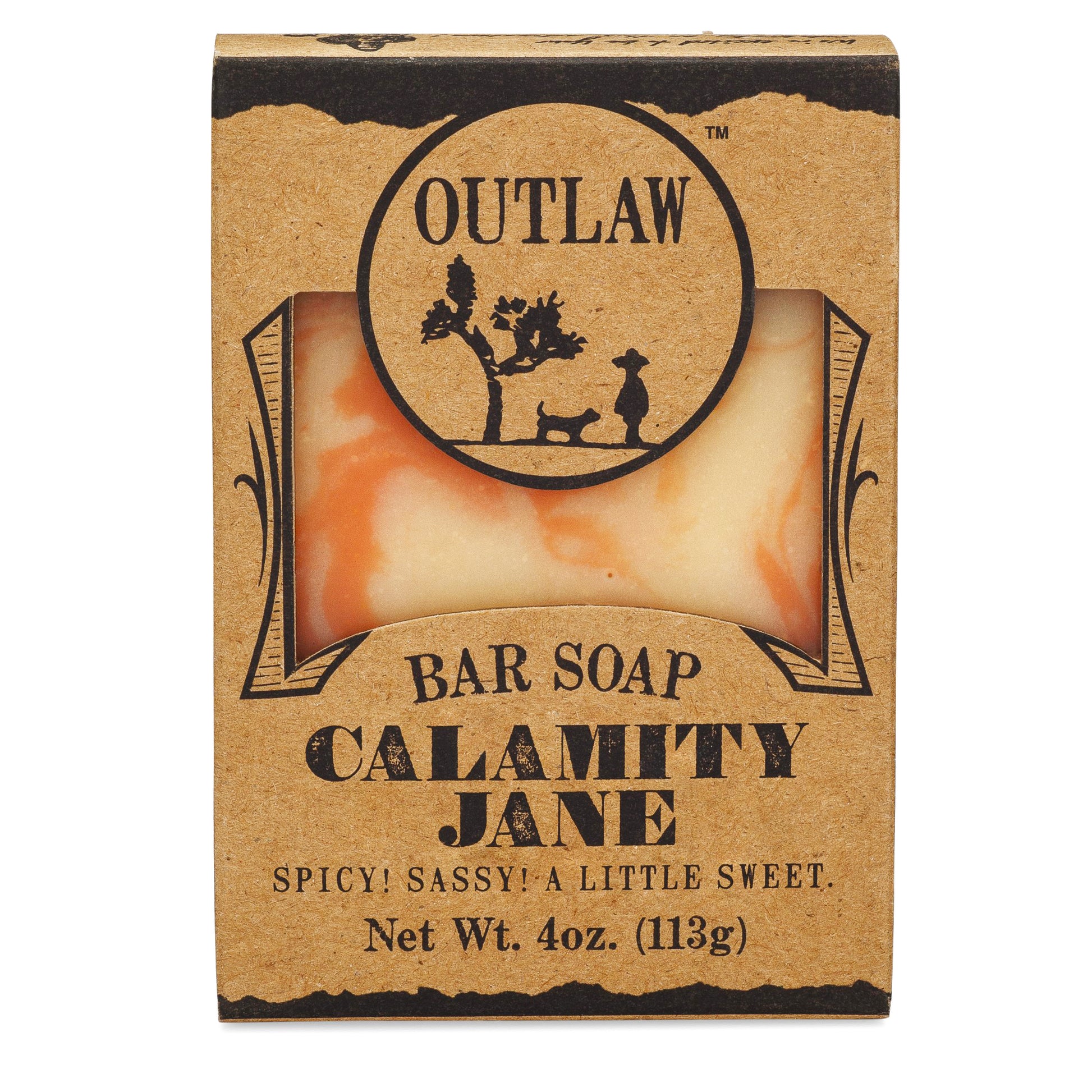 Orange spice soap by Outlaw for men
