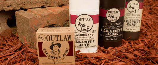 Calamity Jane natural products by Outlaw