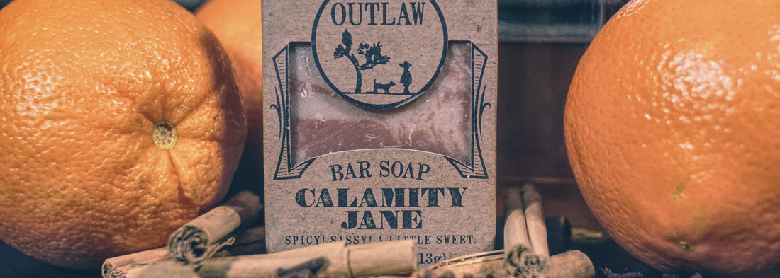 Calamity Jane natural handmade bar soap by Outlaw