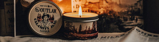 Light it Up! Outlaw Candles are Back in Stock!
