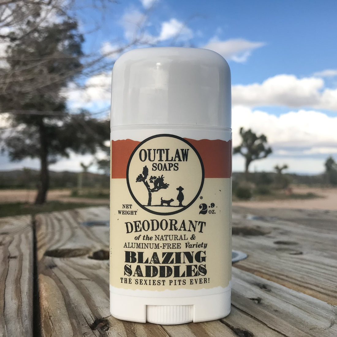 All new Outlaw Soaps Natural DEODORANT!
