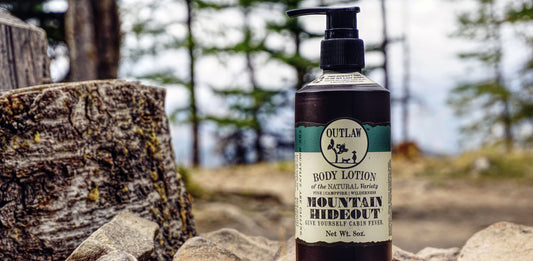 Outlaw Mountain Inspired Pine lotion
