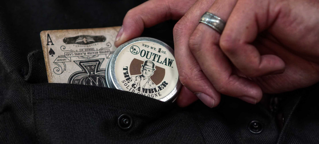 Outlaw bourbon solid cologne for men and women