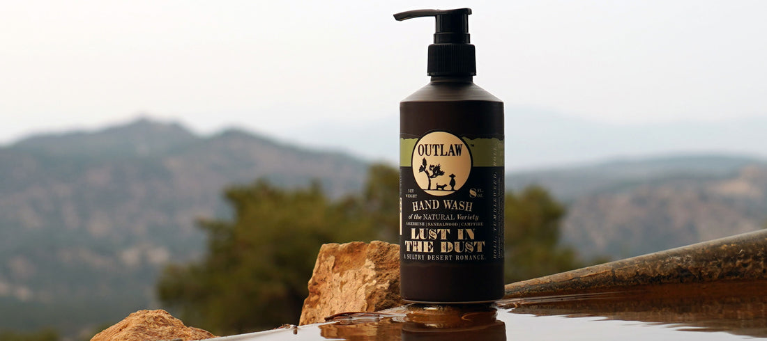 Outlaw Natural Hand Wash - Lust in the Dust Scent
