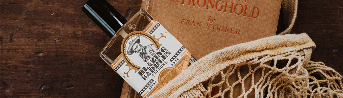 Blazing Saddles natural spray cologne by Outlaw