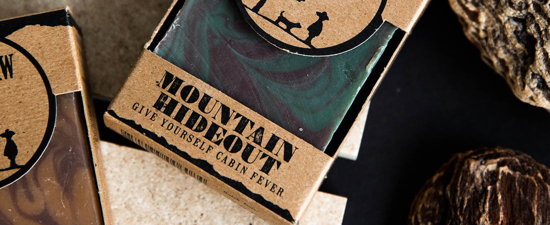 Mountain Hideout natural handmade bar soap by Outlaw