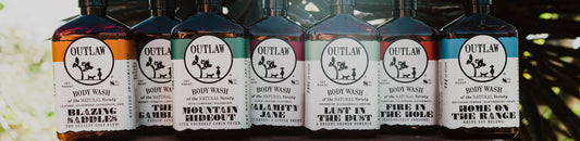 Western scented natural bar soap from Outlaw