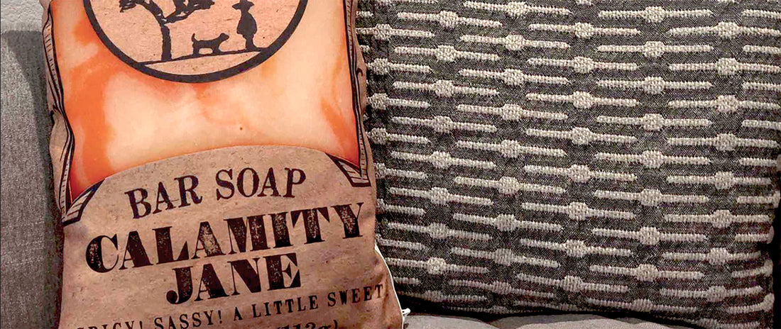 Celebrate Calamity Jane's Birth Week with a Spicy & Sweet Scented Throw Pillow