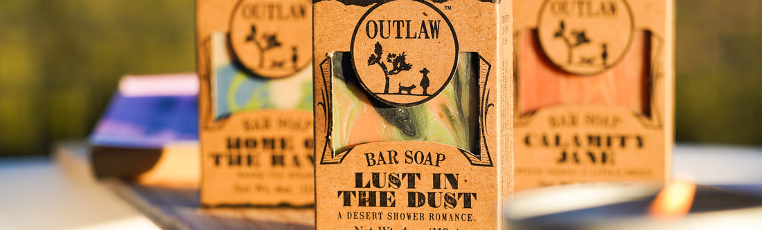 Outlaw handmade soap of the month subscription box