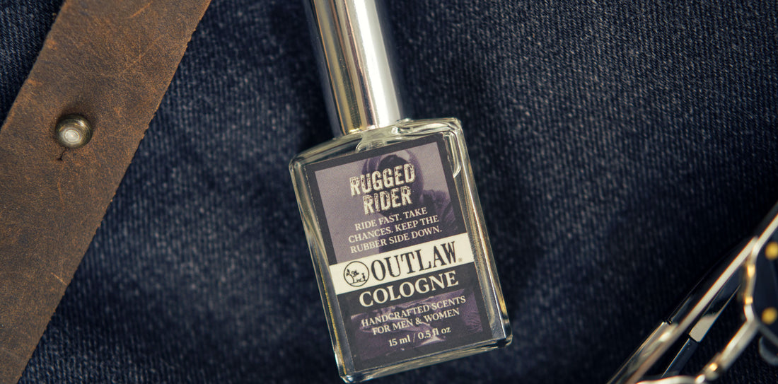 Rugged Rider Cologne for men and women smells like leather, sandalwood, and musk