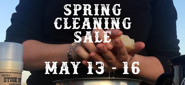Spring Cleaning Sale: May 13 - 16