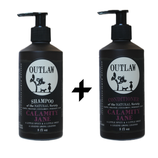 Calamity Jane Natural Shampoo and Conditioner - Two Pack