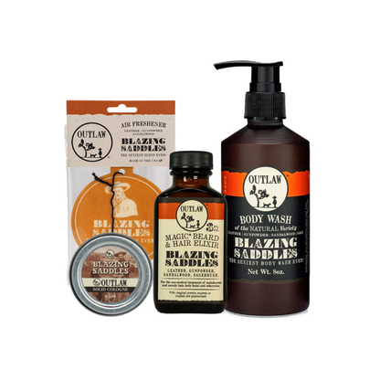 Hell Bent for Lather: Blazing Saddles Gift Set