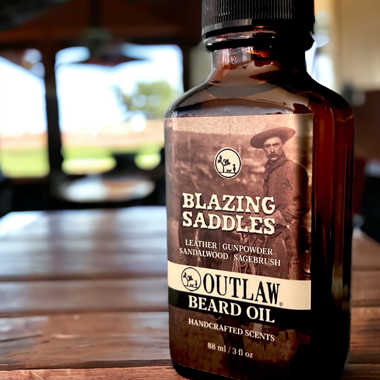 Blazing Saddles Beard Oil & Hair Elixir