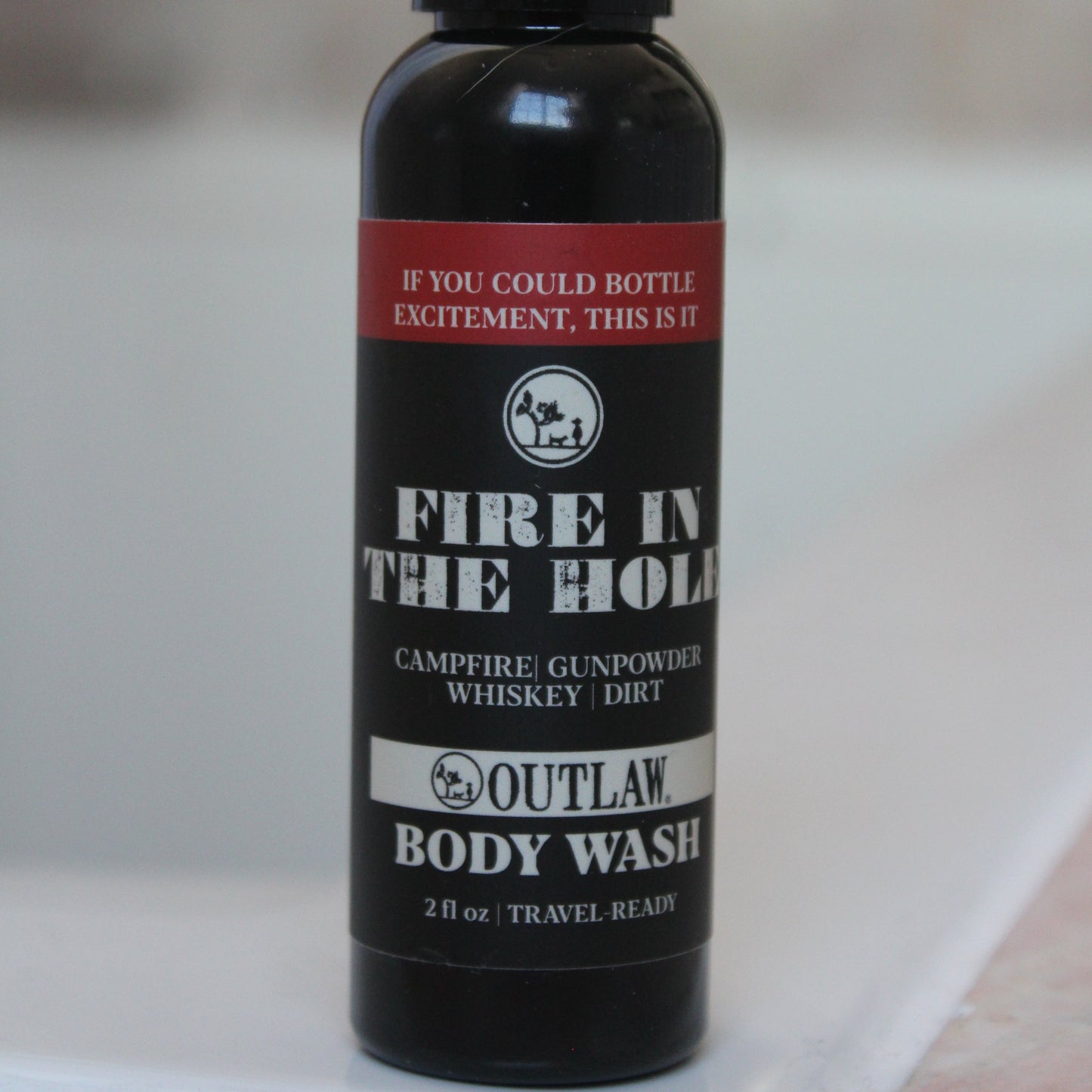 Fire in the Hole Campfire Natural Travel Size Body Wash