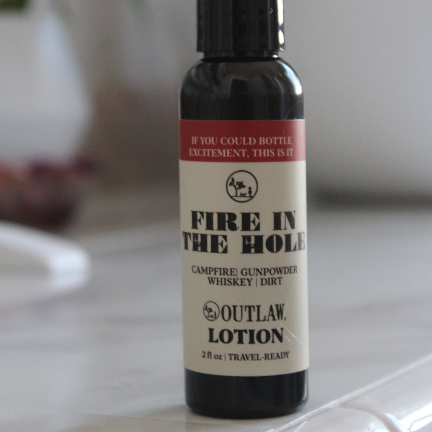 Fire in the Hole Natural Travel Size Lotion
