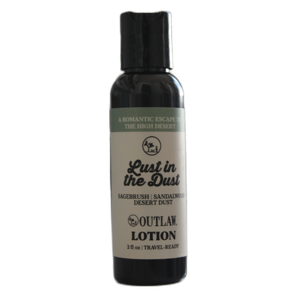 Lust in the Dust Natural Travel Size Lotion
