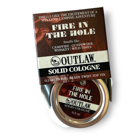 Fire in the Hole Campfire Solid Cologne