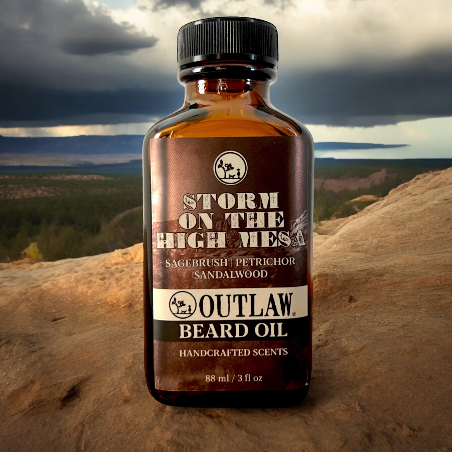 Storm on the High Mesa Beard Oil and Hair Oil for men and women