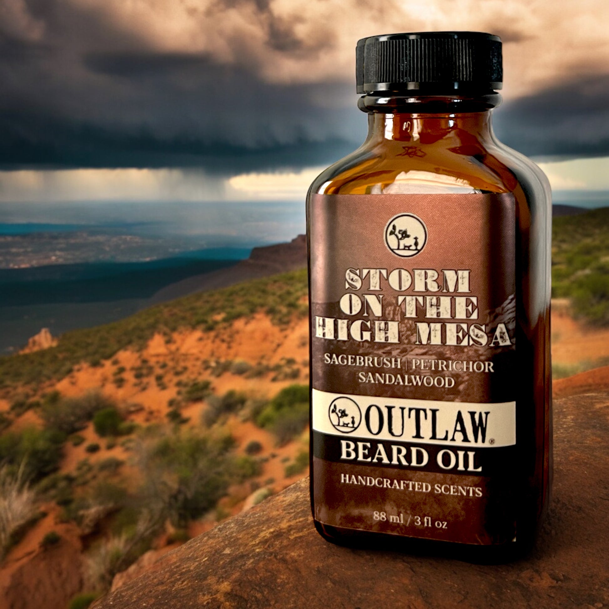 Storm on the High Mesa Beard Oil and Hair Oil for men and women