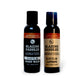 Blazing Saddles Natural Travel Size Body Wash & Lotion Set