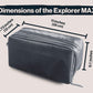 Black Explorer MAX™ Toiletry Bag - Packing the Most