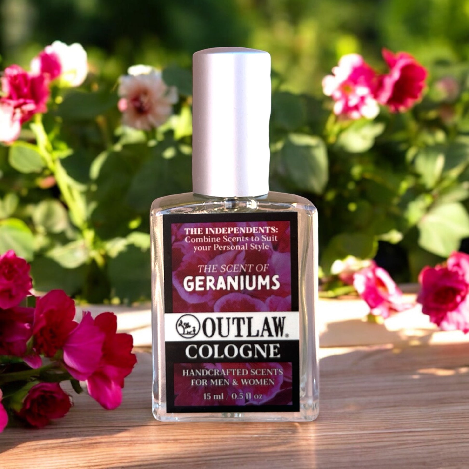 Geranium scent for layering