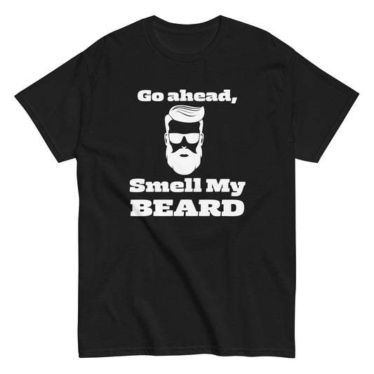 "Go Ahead, Smell My Beard" Men's Classic Tee