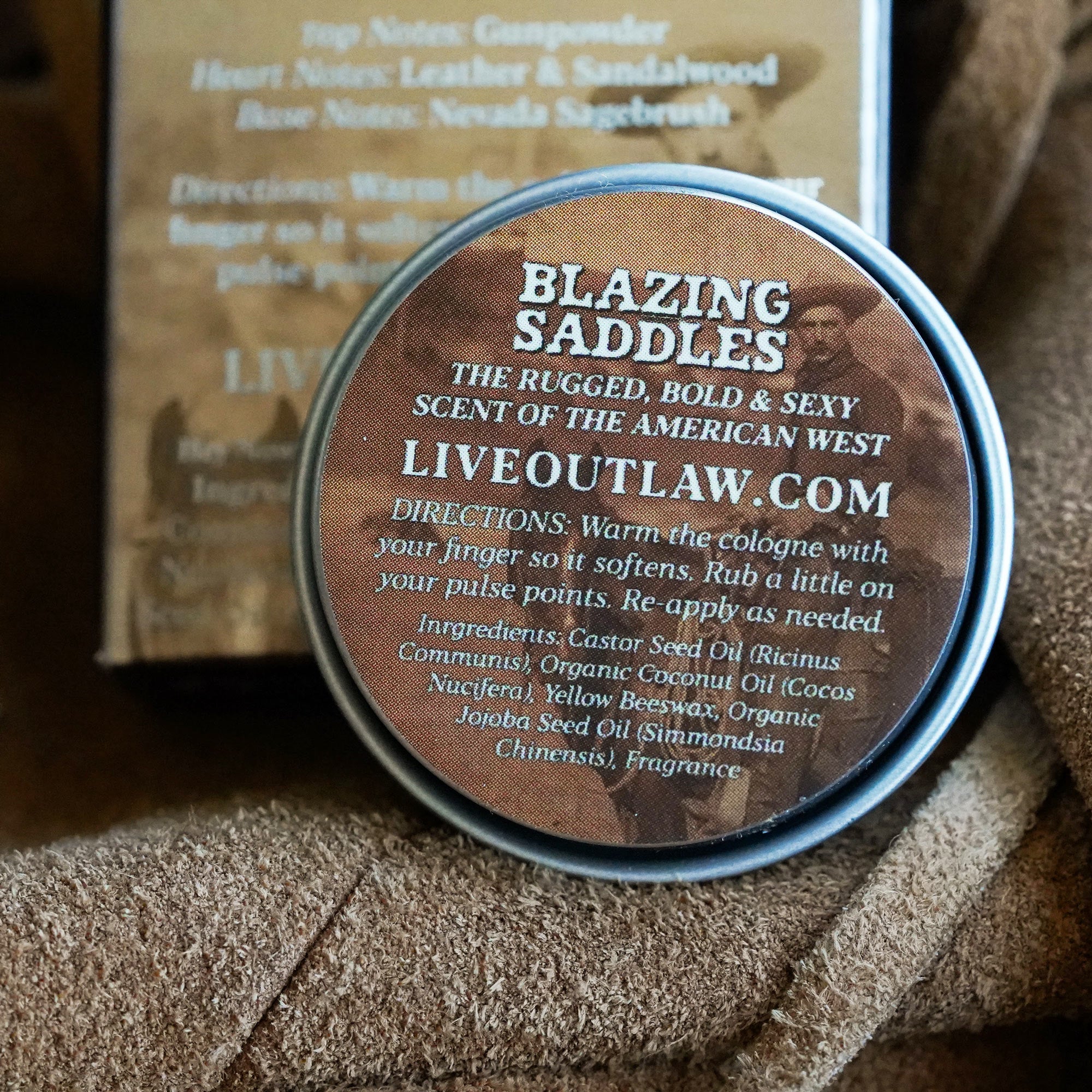 Blazing discount saddles cologne