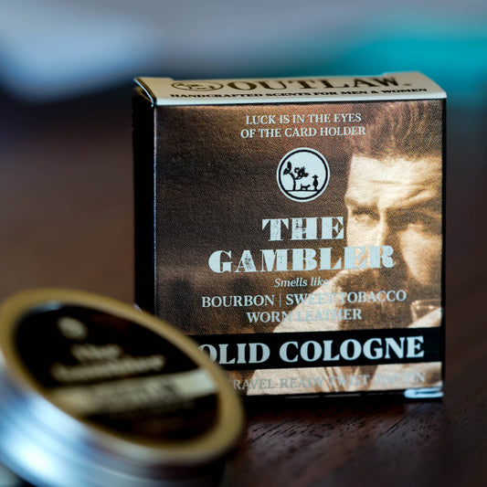 Bourbon Tobacco Solid Cologne for Men and Women, by Outlaw