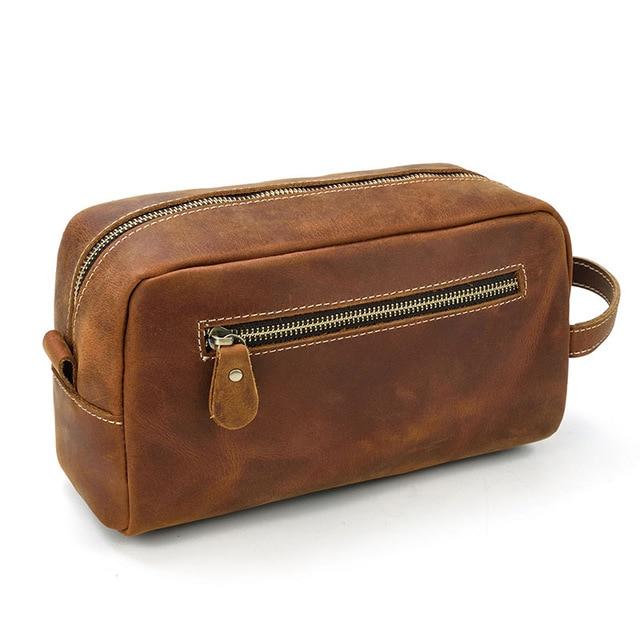 Genuine store Leather Toiletry bag