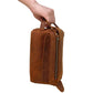 Dado Leather Handmade Leather Toiletry Bag / Dopp Kit