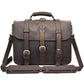 The Gustav Messenger Bag | Large Capacity Vintage Leather Messenger Bag