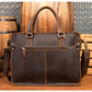 The Viggo Briefcase | Genuine Leather Messenger Bag