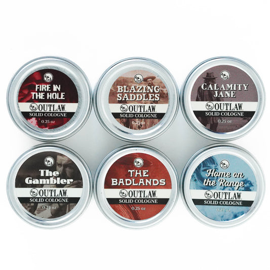 Outlaw's Solid Cologne Samples