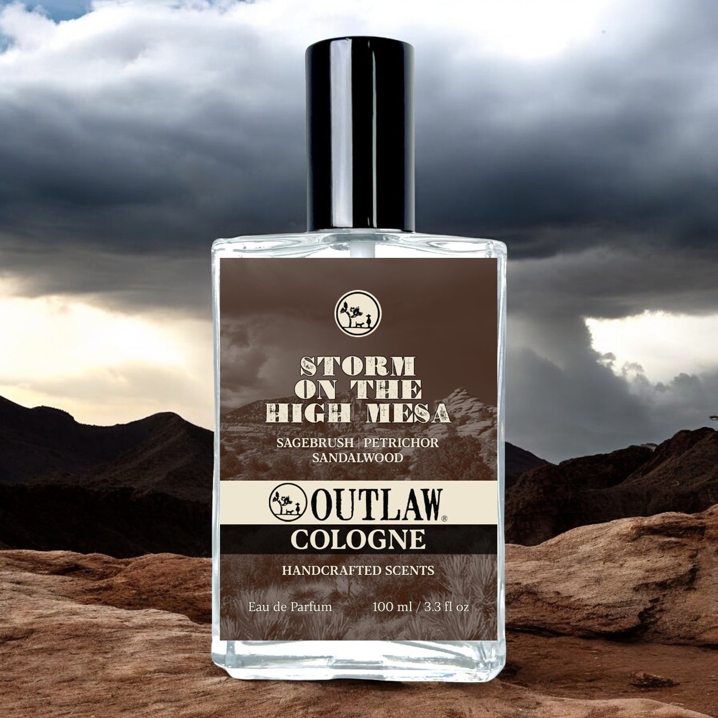 storm on the high mesa - unique experimental cologne by Outlaw