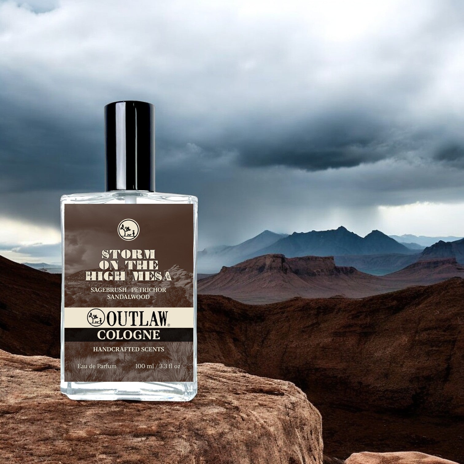 storm on the high mesa - unique experimental cologne by Outlaw