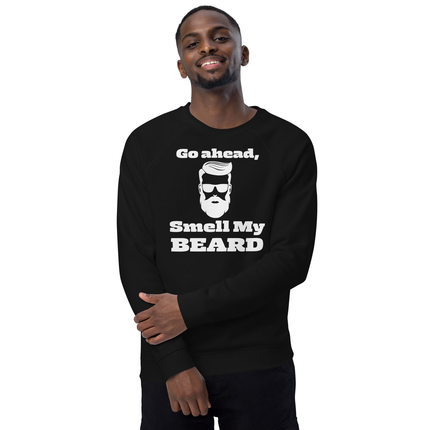 "Go Ahead, Smell My Beard" Long-Sleeve T-Shirt