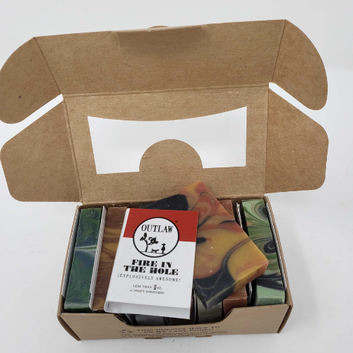 Handmade Soap Samples in a boxed gift set