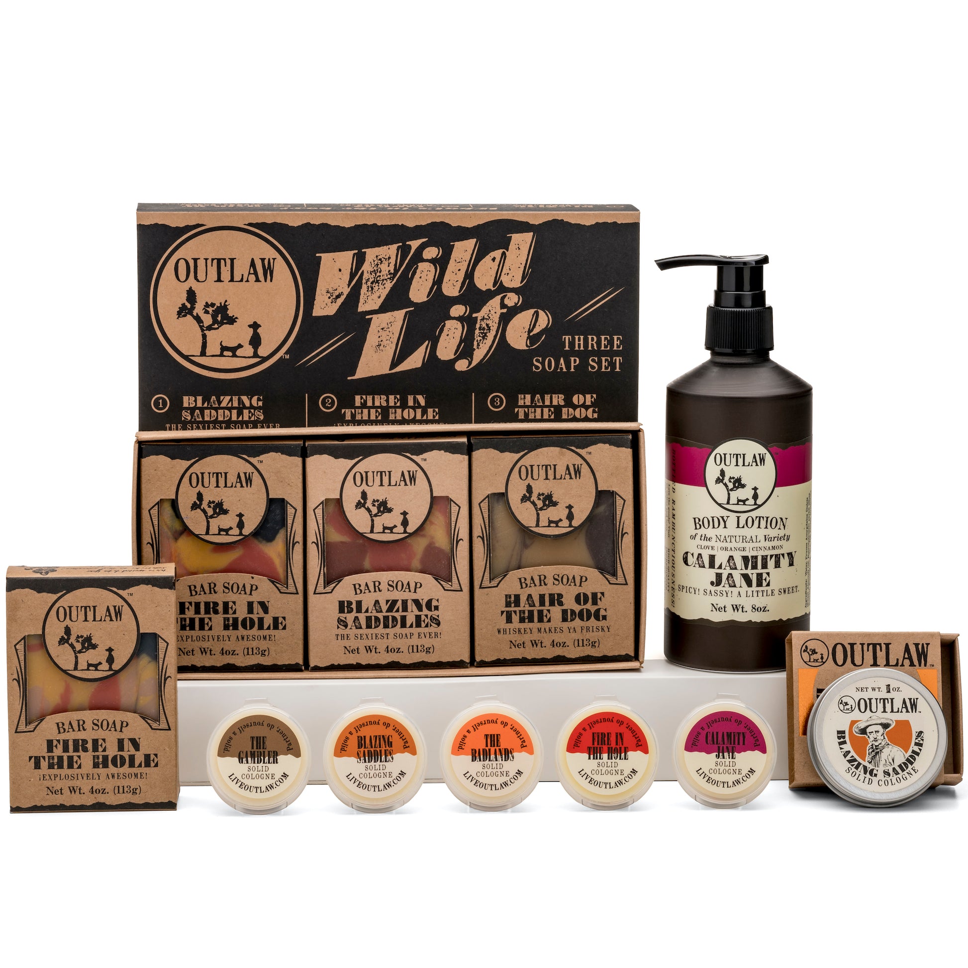 Best of the West Gift Set with natural products from Outlaw