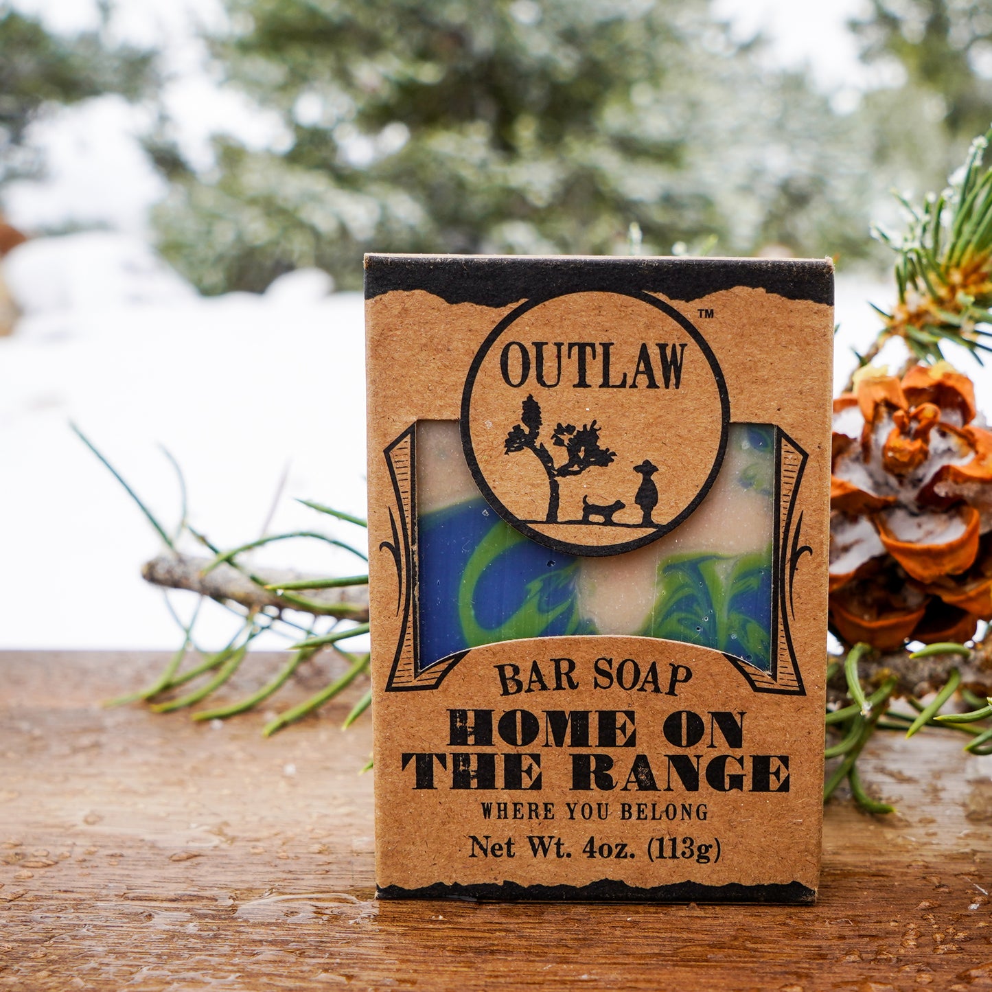 Outlaw Home on the Range Bar Soap