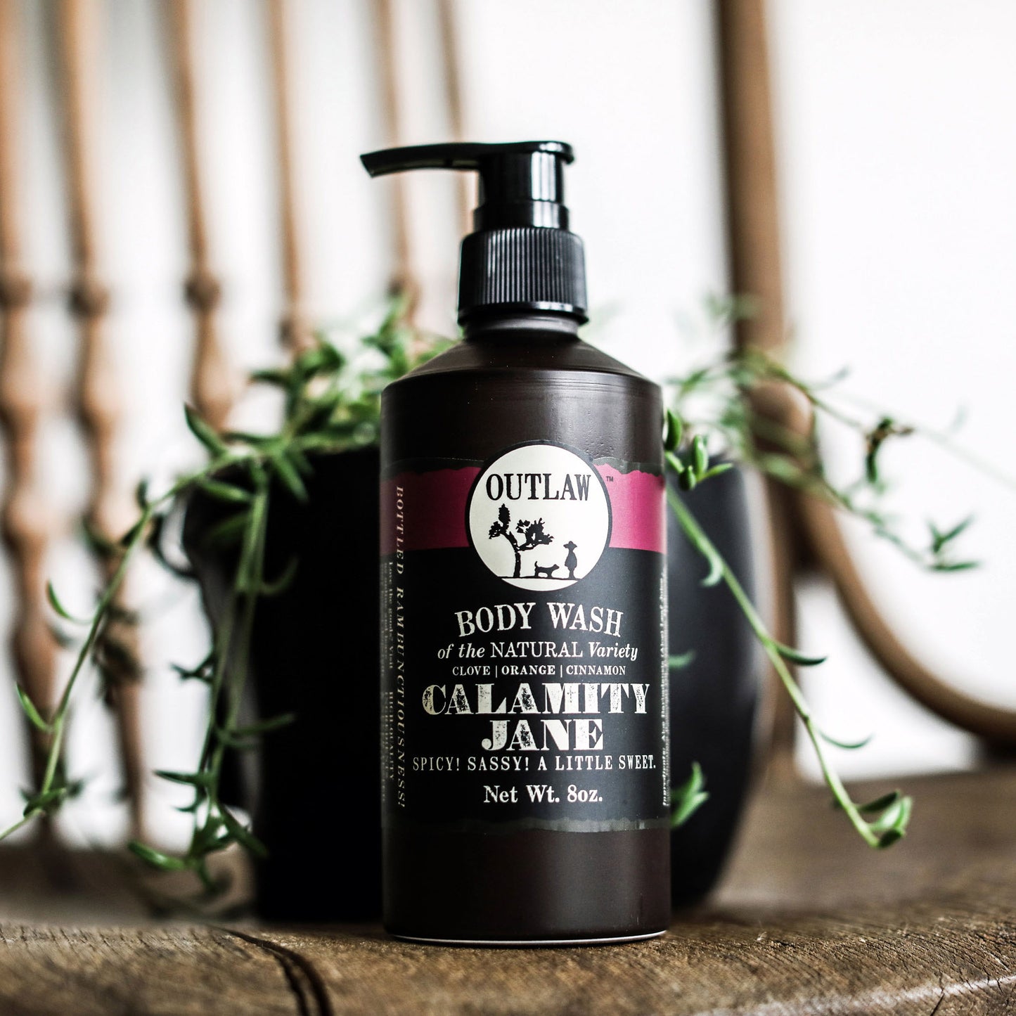 Calamity Jane natural body wash from Outlaw