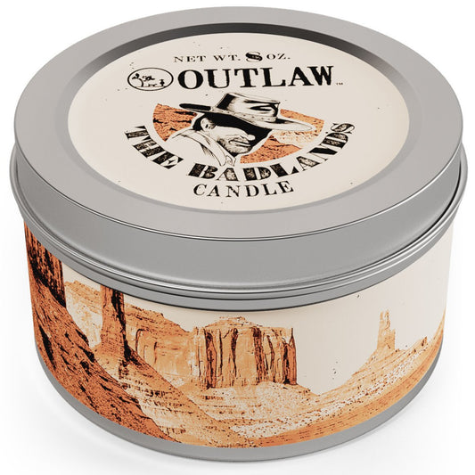 Outlaw The Badlands Candle