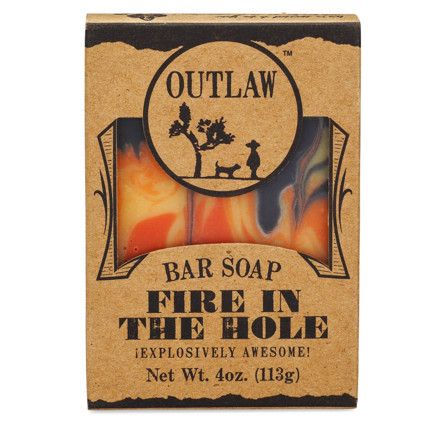 Fire in the Hole Campfire Soap by Outlaw
