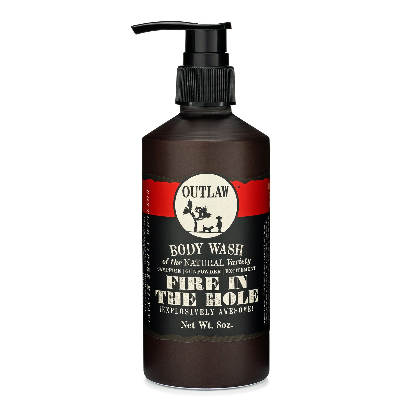Fire in the Hole campfire natural body wash by Outlaw